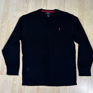 Polo Ralph Lauren Men’s waffle knit long sleeved shirt (size:XXL)